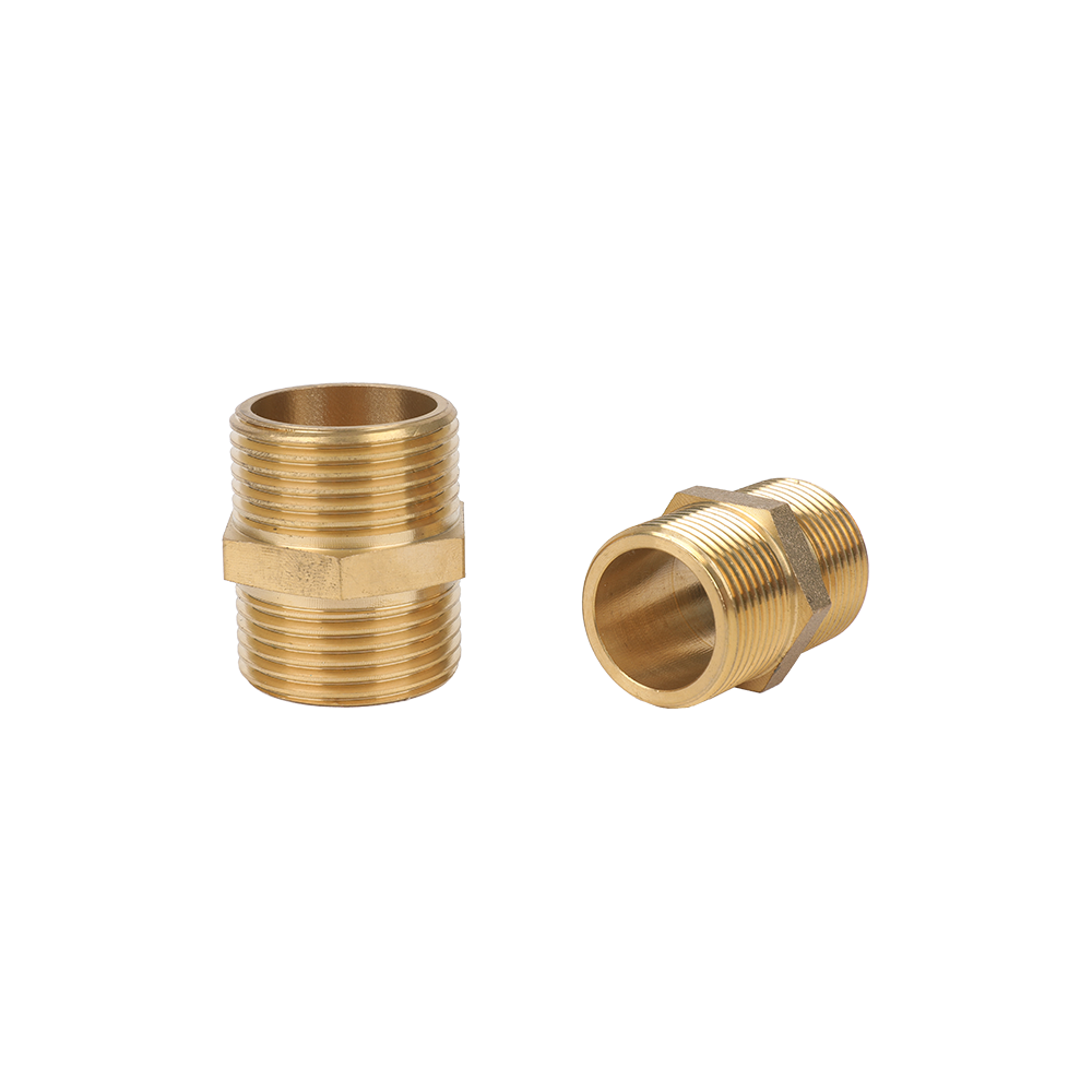 Brass Male Nipple, Male Hexagonal Fittings, Male Pipe Adapters 