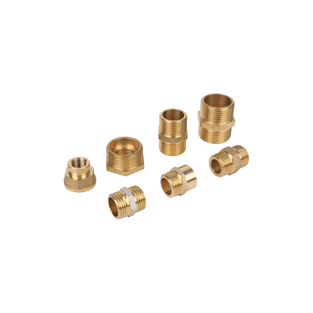 Brass Male Nipple, Male Hexagonal Fittings, Male Pipe Adapters 