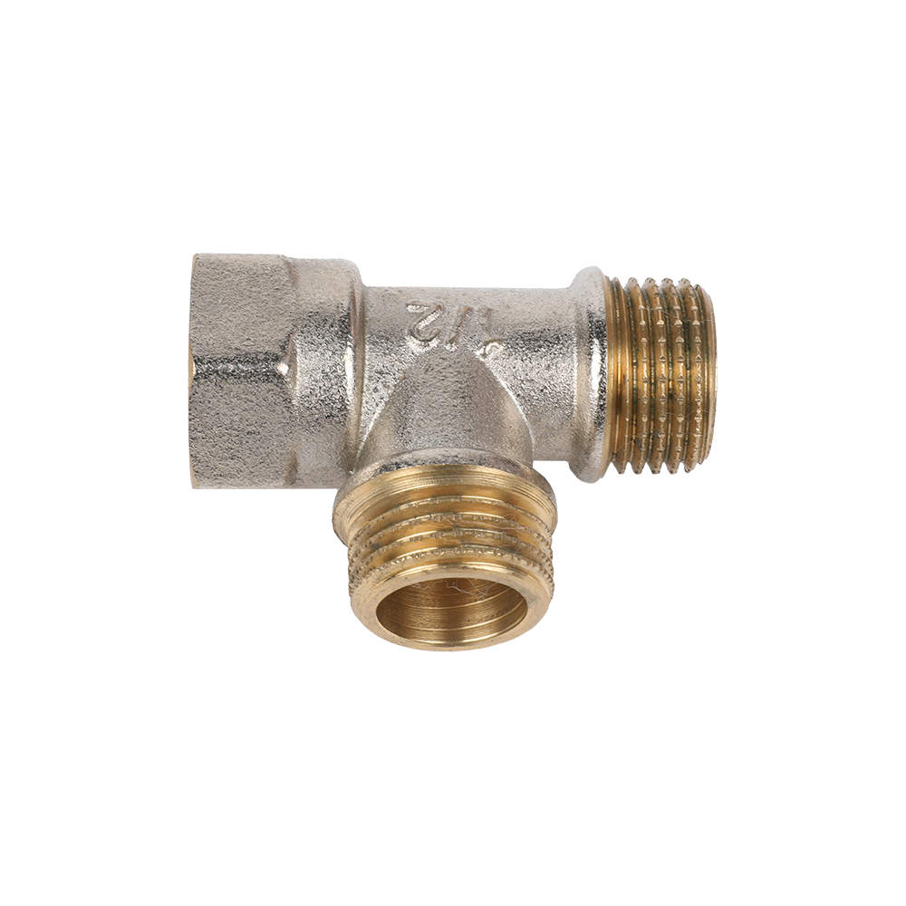 Tube Fitting Tee Adapter, Female And Male Copper Fittings